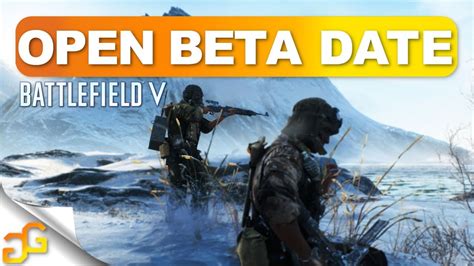 battlefield 5 open beta date